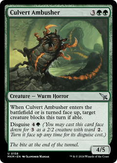 Culvert Ambusher (158) [Murders at Karlov Manor] foil - Deck Out Gaming