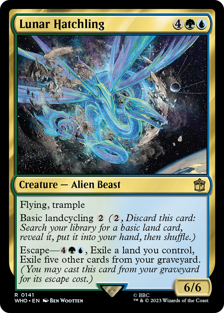 Lunar Hatchling (141) [Doctor Who] - Deck Out Gaming