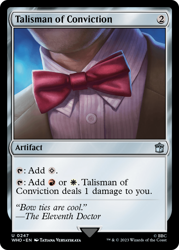 Talisman of Conviction (247) [Doctor Who] - Deck Out Gaming