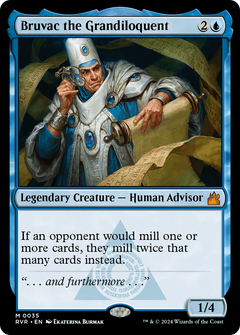 Bruvac the Grandiloquent (35) [Ravnica Remastered] foil - Deck Out Gaming