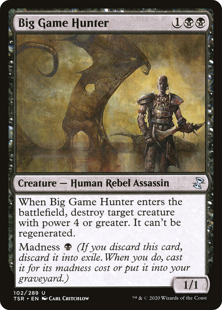 Big Game Hunter (102) [Time Spiral Remastered] foil - Deck Out Gaming