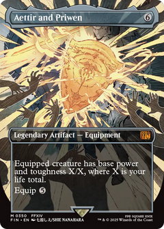 Aettir and Priwen (350) [FINAL FANTASY] foil - Deck Out Gaming