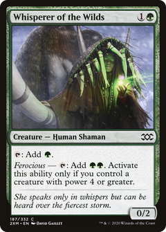 Whisperer of the Wilds (187) [Double Masters] foil - Deck Out Gaming