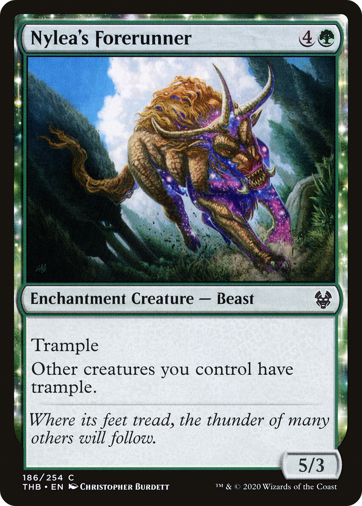 Nylea's Forerunner (186) [Theros Beyond Death] - Deck Out Gaming