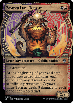 Zoyowa Lava-Tongue (Showcase) (312) [The Lost Caverns of Ixalan] foil - Deck Out Gaming