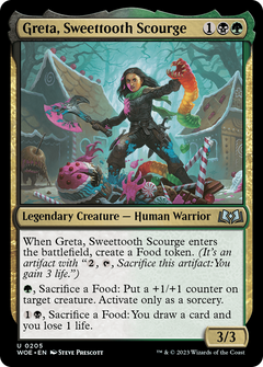 Greta, Sweettooth Scourge (205) [Wilds of Eldraine] foil - Deck Out Gaming