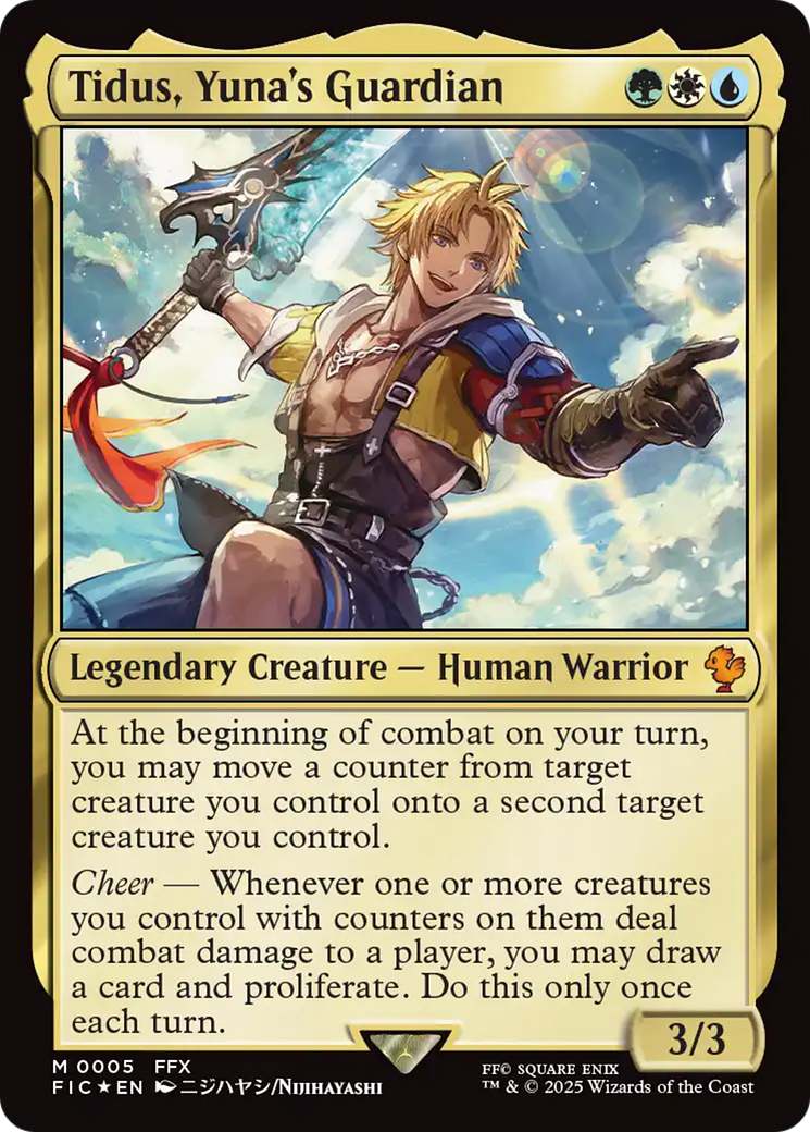 Tidus, Yuna's Guardian (5) [Commander: FINAL FANTASY] - Deck Out Gaming