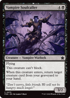 Vampire Soulcaller (75) [Foundations] - Deck Out Gaming