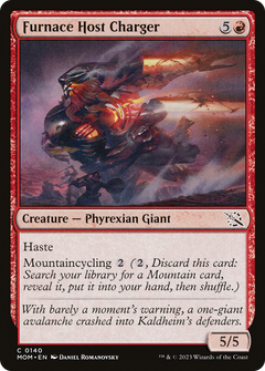 Furnace Host Charger (140) [March of the Machine] foil - Deck Out Gaming