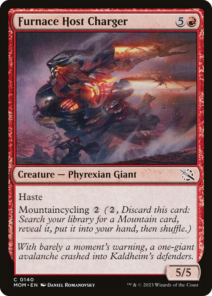 Furnace Host Charger (140) [March of the Machine] foil - Deck Out Gaming