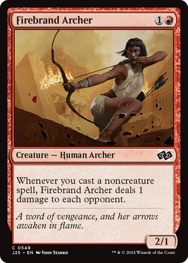 Firebrand Archer (548) [Foundations Jumpstart] - Deck Out Gaming