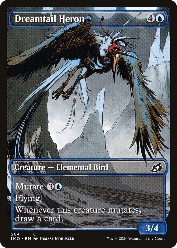 Dreamtail Heron (284) [Ikoria: Lair of Behemoths] foil - Deck Out Gaming