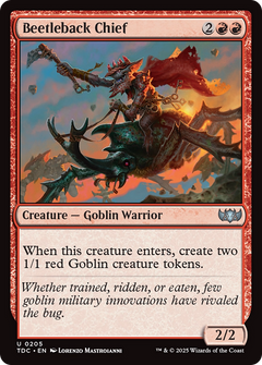 Beetleback Chief (205) [Commander: Tarkir: Dragonstorm] - Deck Out Gaming