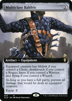 Multiclass Baldric (Extended Art) (644) [Commander Legends: Battle for Baldur's Gate] - Deck Out Gaming