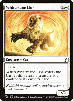 Whitemane Lion (50) [Time Spiral Remastered] foil - Deck Out Gaming