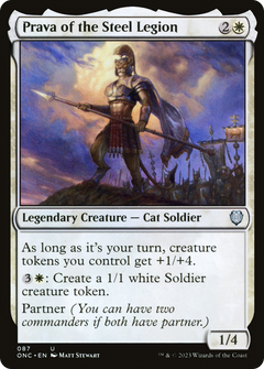 Prava of the Steel Legion (87) [Commander: Phyrexia: All Will Be One] - Deck Out Gaming