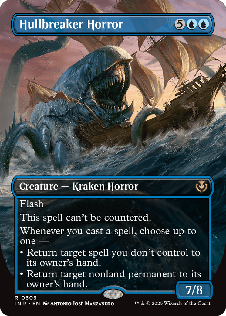 Hullbreaker Horror (Borderless) (303) [Innistrad Remastered] - Deck Out Gaming
