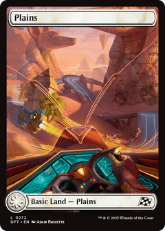 Plains (0272) (272) [Aetherdrift] foil - Deck Out Gaming