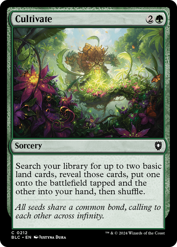 Cultivate (212) [Bloomburrow Commander] - Deck Out Gaming
