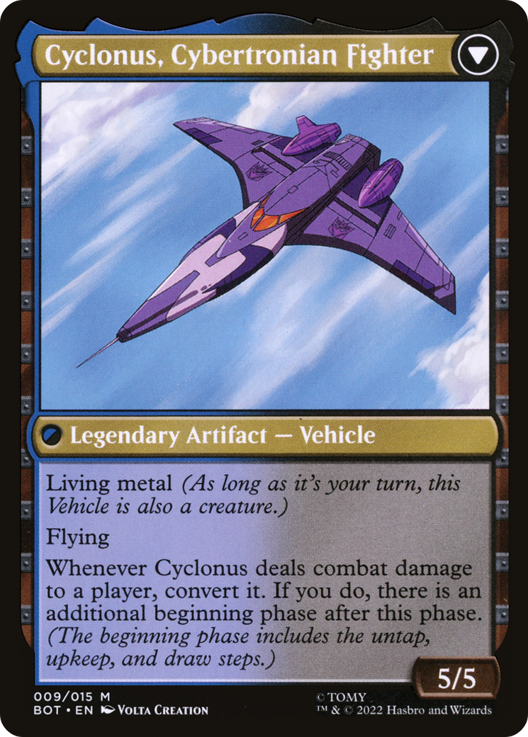 Cyclonus, the Saboteur (9) [Universes Beyond: Transformers] foil - Deck Out Gaming