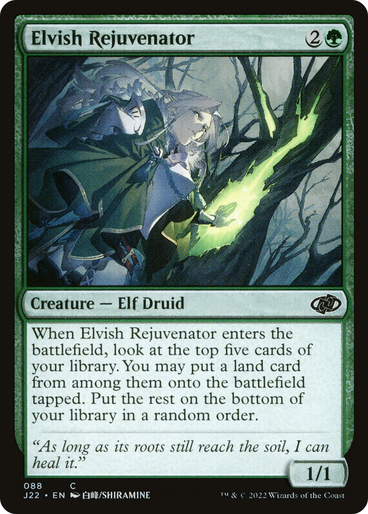 Elvish Rejuvenator (88) [Jumpstart 2022] - Deck Out Gaming