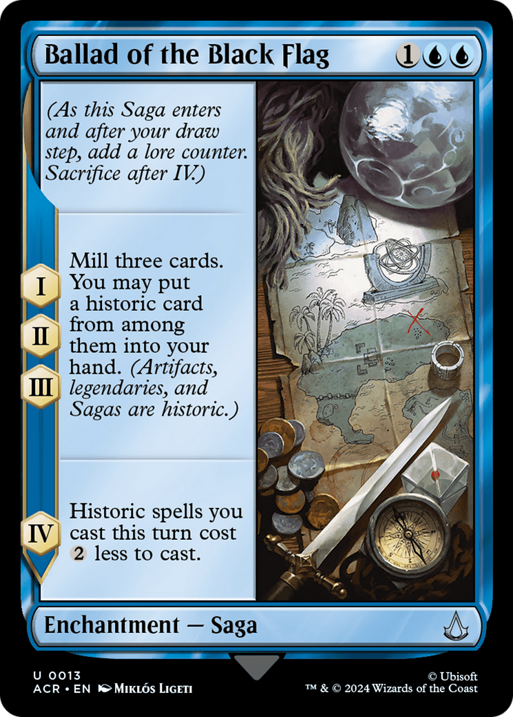 Ballad of the Black Flag (13) [Assassin's Creed] foil - Deck Out Gaming