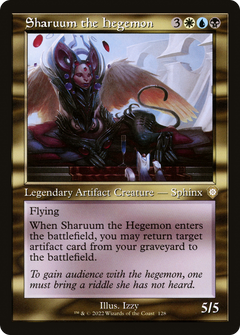 Sharuum the Hegemon (Retro Frame) (128) [Commander: The Brothers' War] - Deck Out Gaming