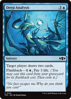Deep Analysis (150) [Commander: Tarkir: Dragonstorm] - Deck Out Gaming