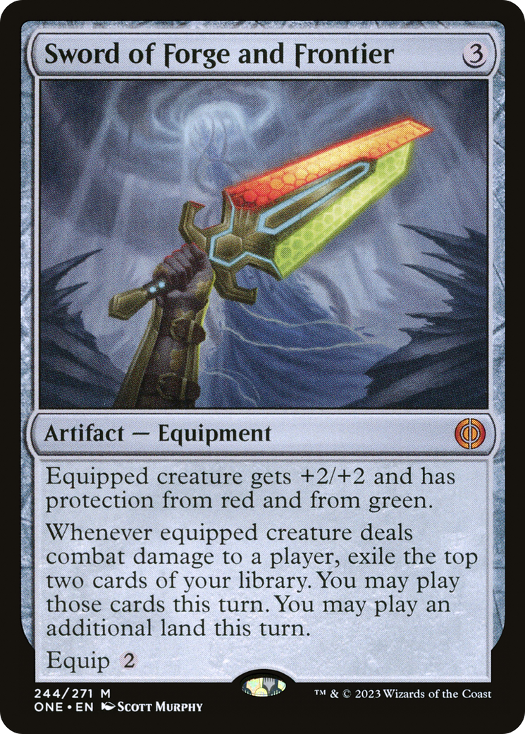 Sword of Forge and Frontier (244) [Phyrexia: All Will Be One] - Deck Out Gaming
