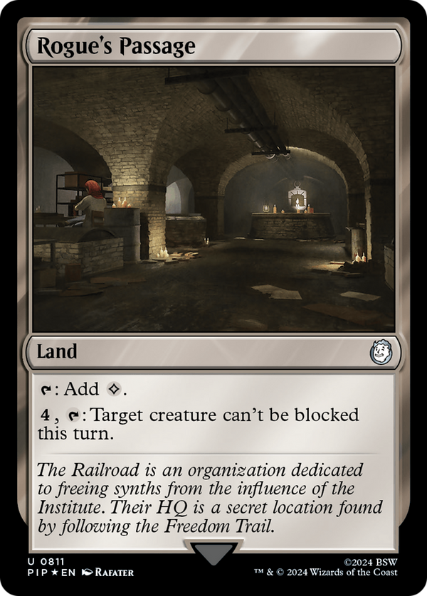 Rogue's Passage (Surge Foil) (811) [Fallout] foil - Deck Out Gaming