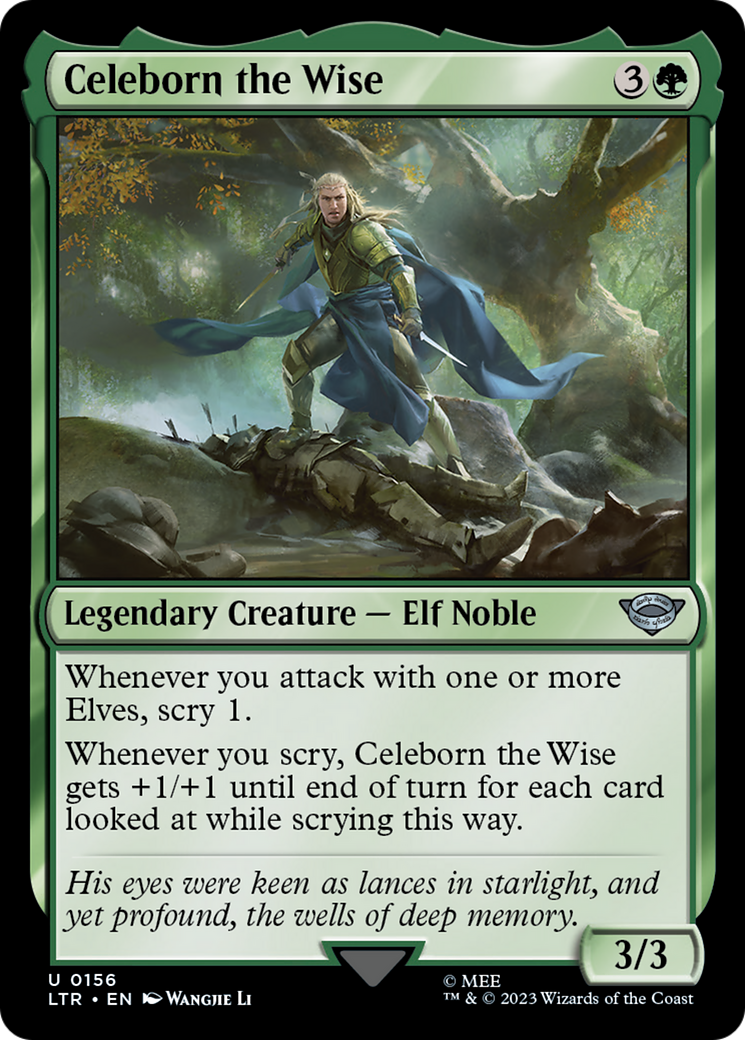 Celeborn the Wise (156) [The Lord of the Rings: Tales of Middle-earth] - Deck Out Gaming