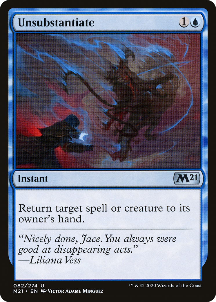 Unsubstantiate (82) [Core Set 2021] - Deck Out Gaming