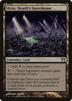 Shizo, Death's Storehouse (283) [Champions of Kamigawa] - Deck Out Gaming