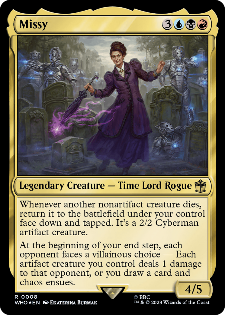 Missy (8) [Doctor Who] foil - Deck Out Gaming