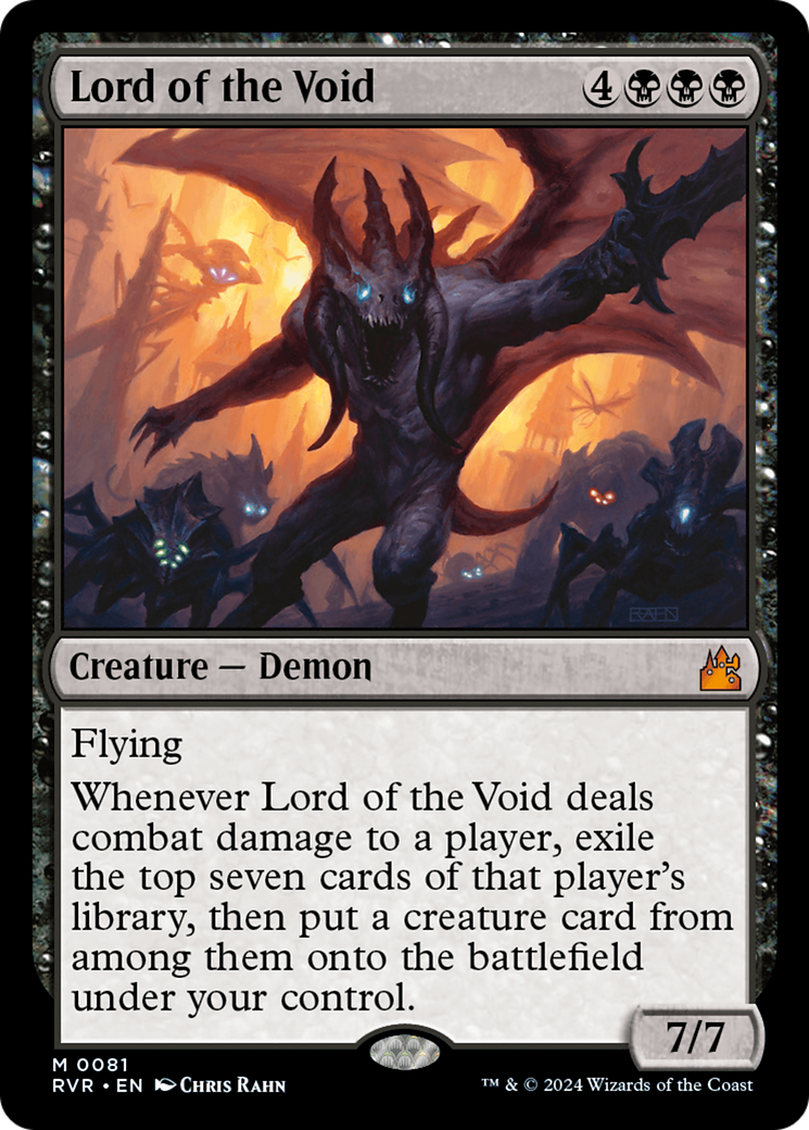 Lord of the Void (81) [Ravnica Remastered] foil - Deck Out Gaming