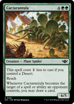 Cactarantula (158) [Outlaws of Thunder Junction] foil - Deck Out Gaming