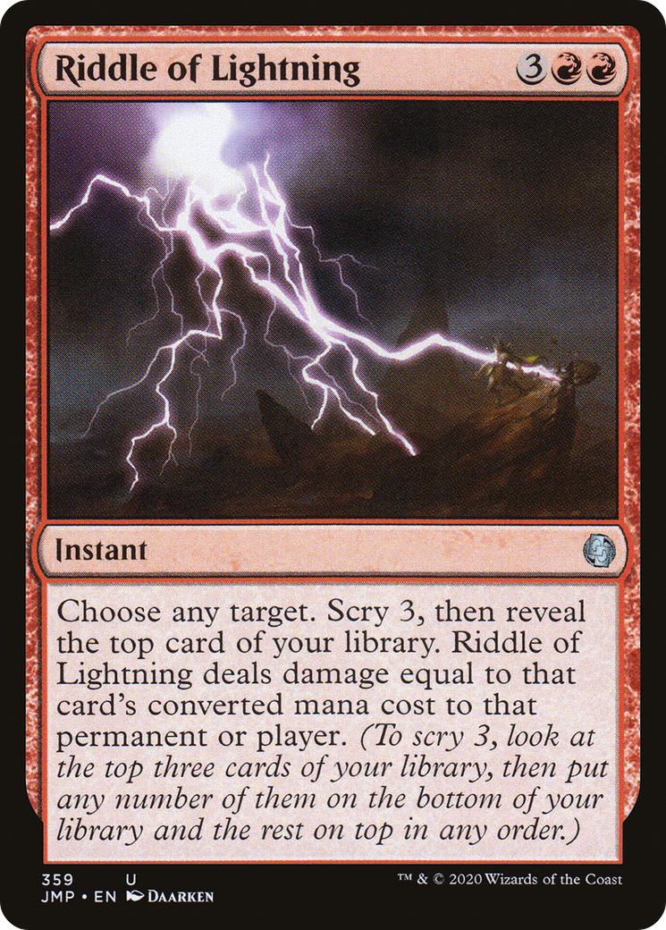Riddle of Lightning (359) [Jumpstart] - Deck Out Gaming