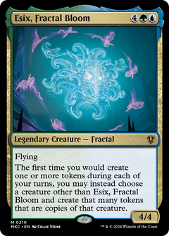 Esix, Fractal Bloom (210) [Murders at Karlov Manor Commander] - Deck Out Gaming