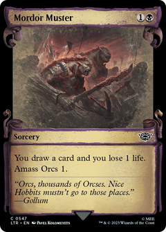 Mordor Muster (Showcase Scrolls) (547) [The Lord of the Rings: Tales of Middle-earth] - Deck Out Gaming