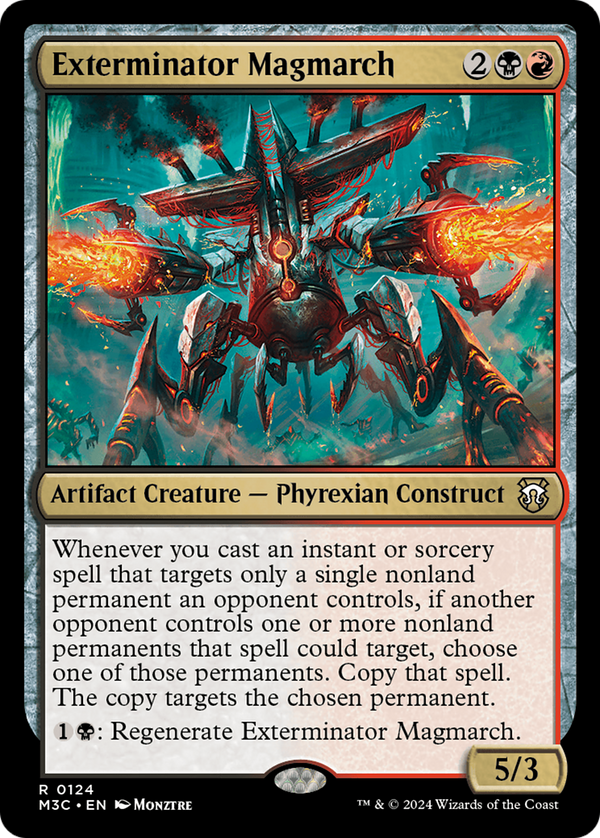 Exterminator Magmarch (124) [Modern Horizons 3 Commander] - Deck Out Gaming