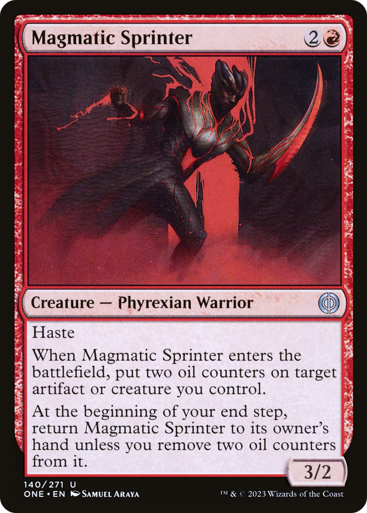 Magmatic Sprinter (140) [Phyrexia: All Will Be One] - Deck Out Gaming