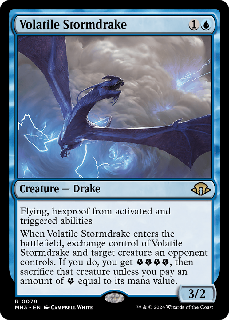 Volatile Stormdrake (79) [Modern Horizons 3] - Deck Out Gaming