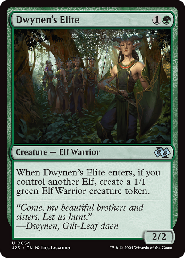 Dwynen's Elite (654) [Foundations Jumpstart] - Deck Out Gaming