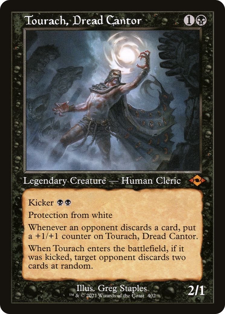 Tourach, Dread Cantor (Retro Frame) (402) [Modern Horizons 2] - Deck Out Gaming