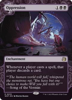 Oppression (32) [Wilds of Eldraine: Enchanting Tales] foil - Deck Out Gaming