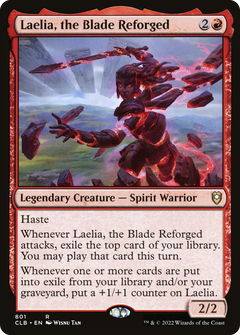 Laelia, the Blade Reforged (801) [Commander Legends: Battle for Baldur's Gate] - Deck Out Gaming