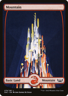 Mountain (279) (279) [Streets of New Capenna] foil - Deck Out Gaming