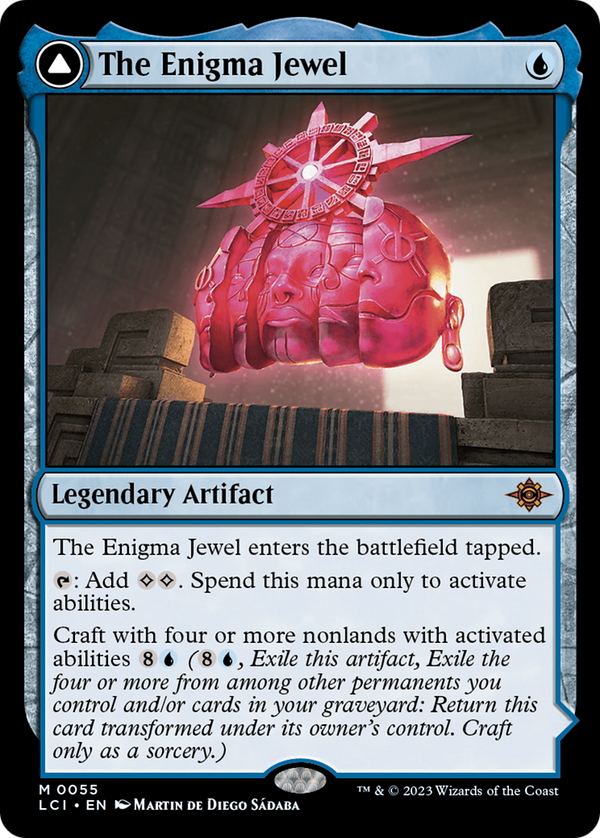 The Enigma Jewel (55) [The Lost Caverns of Ixalan] - Deck Out Gaming