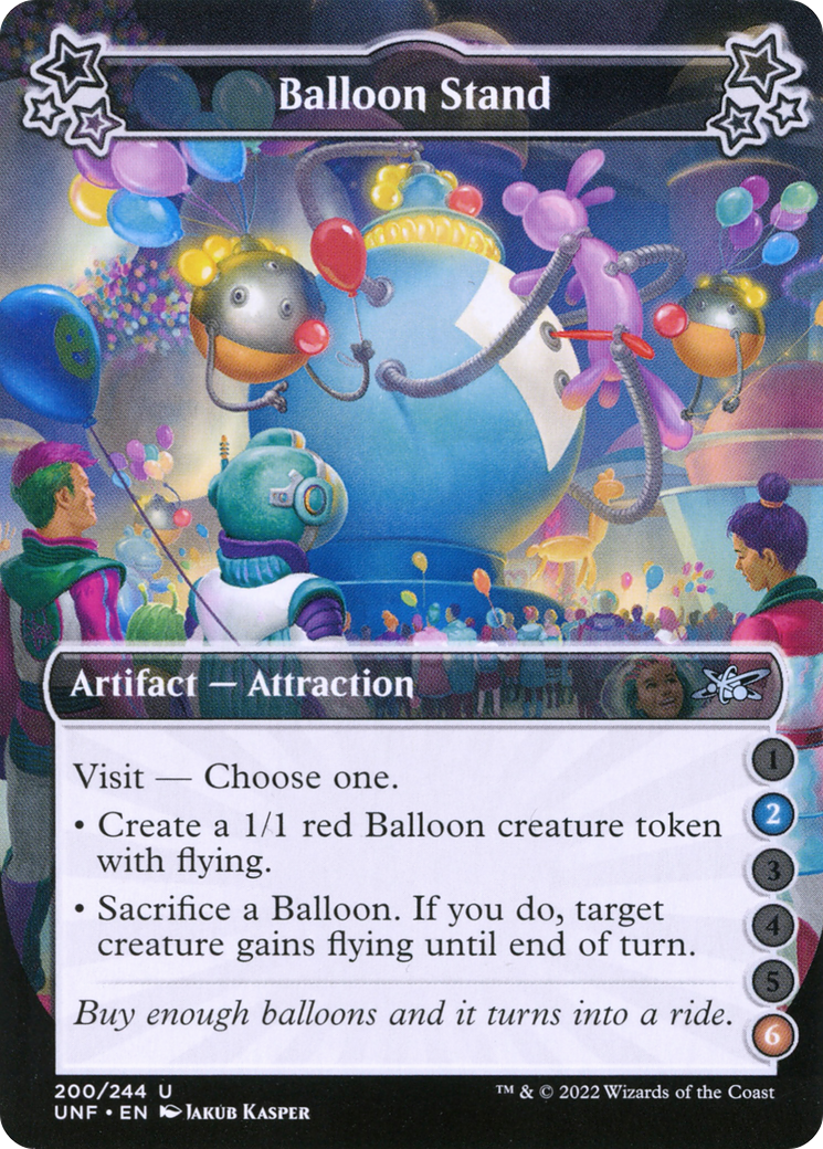 Balloon Stand (2-6) (200) [Unfinity] foil - Deck Out Gaming