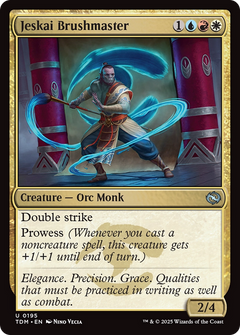 Jeskai Brushmaster (195) [Tarkir: Dragonstorm] - Deck Out Gaming